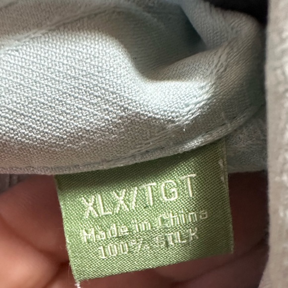 Tommy Bahama Shirt Mens Extra Large XLX Button Up Camp Hawaiian Seafoam Green - Picture 10 of 16